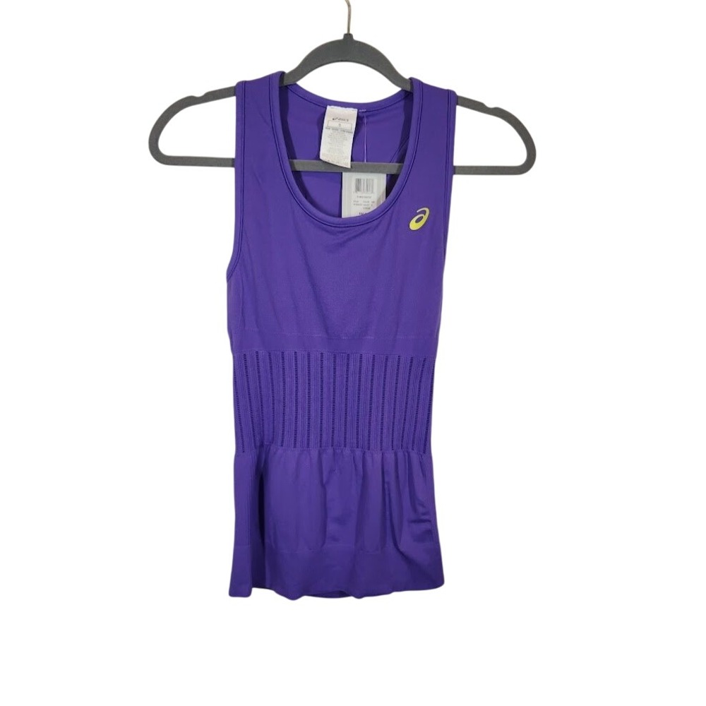 Asics Women's Athletic Tank Top Sleeveless Purple‎ Activewear - Size Small